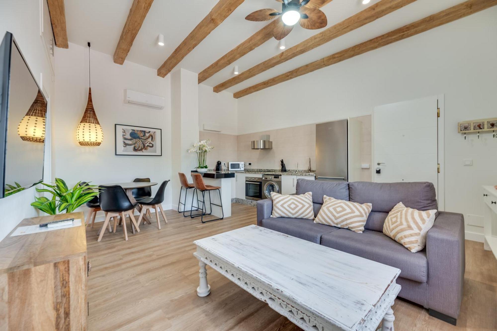 Sea View With Shared Terrace Apartment Malaga Ngoại thất bức ảnh